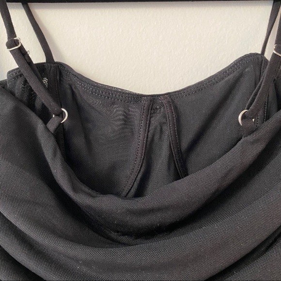 🚫SOLD🚫 🖤Forever 21🖤 Mesh Ruching Bustier - Picture 7 of 8